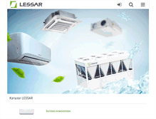 Tablet Screenshot of lessar.com